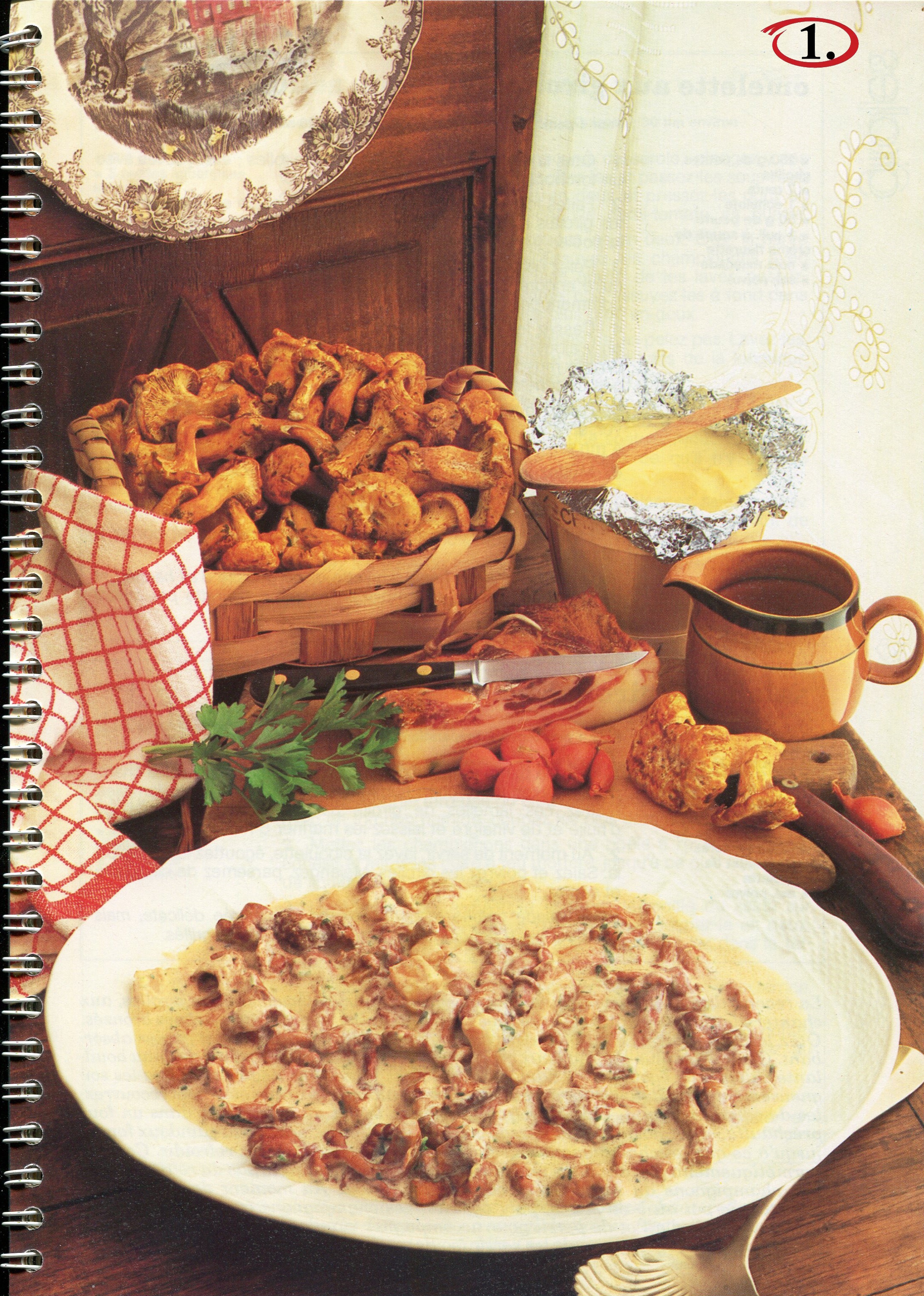 Manuscrit de Girolles À La Crème 1️⃣