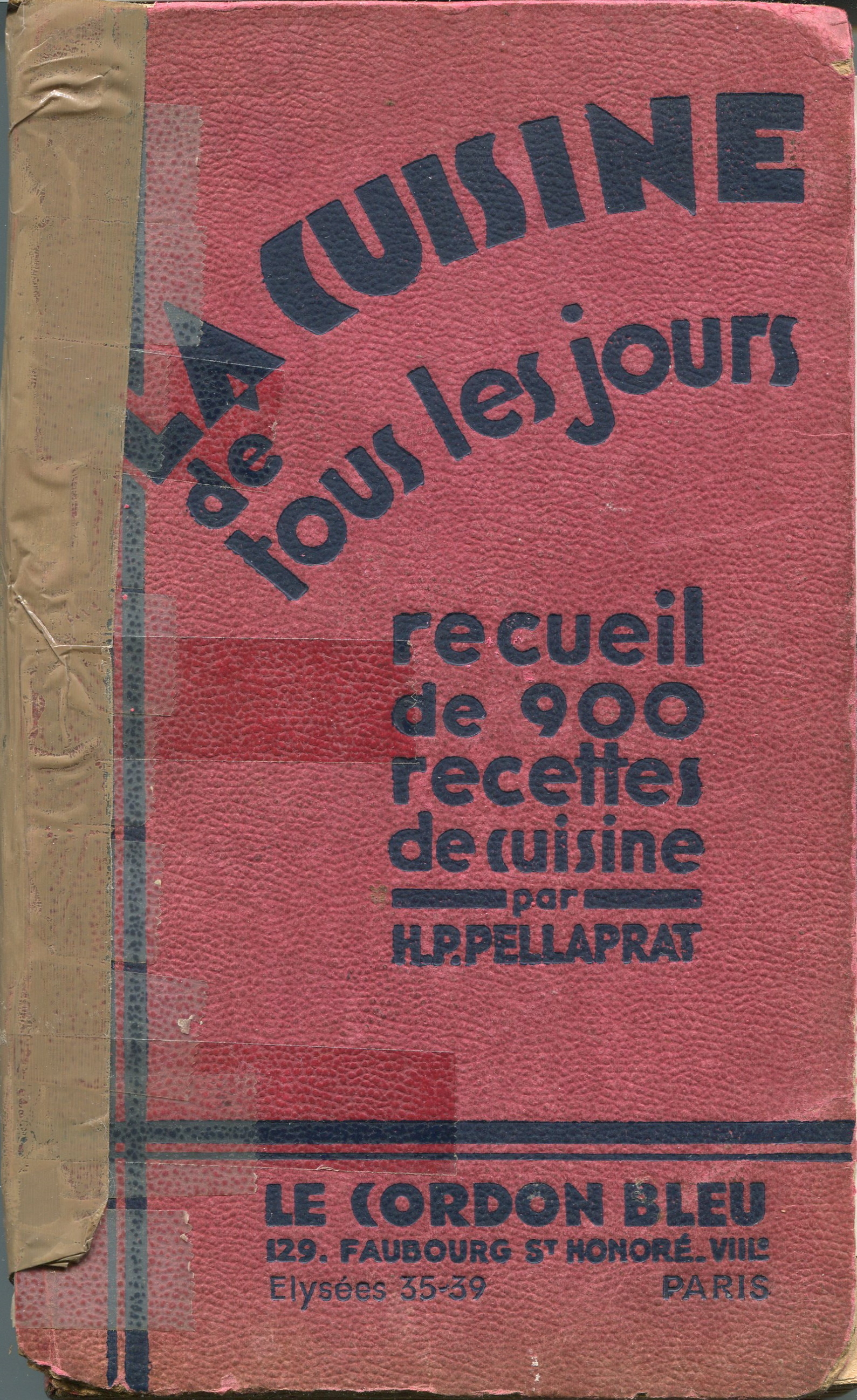 Manuscrit de Document: La Cuisine De Tous Les Jours