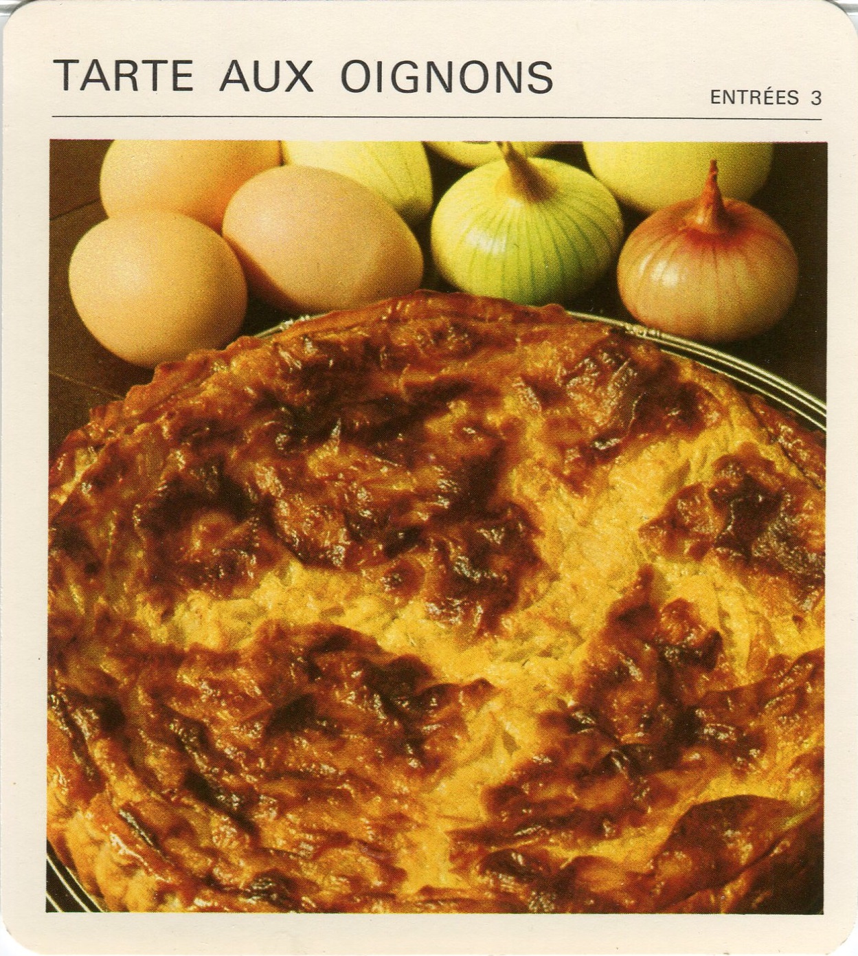 Manuscrit de Tarte Aux Oignons