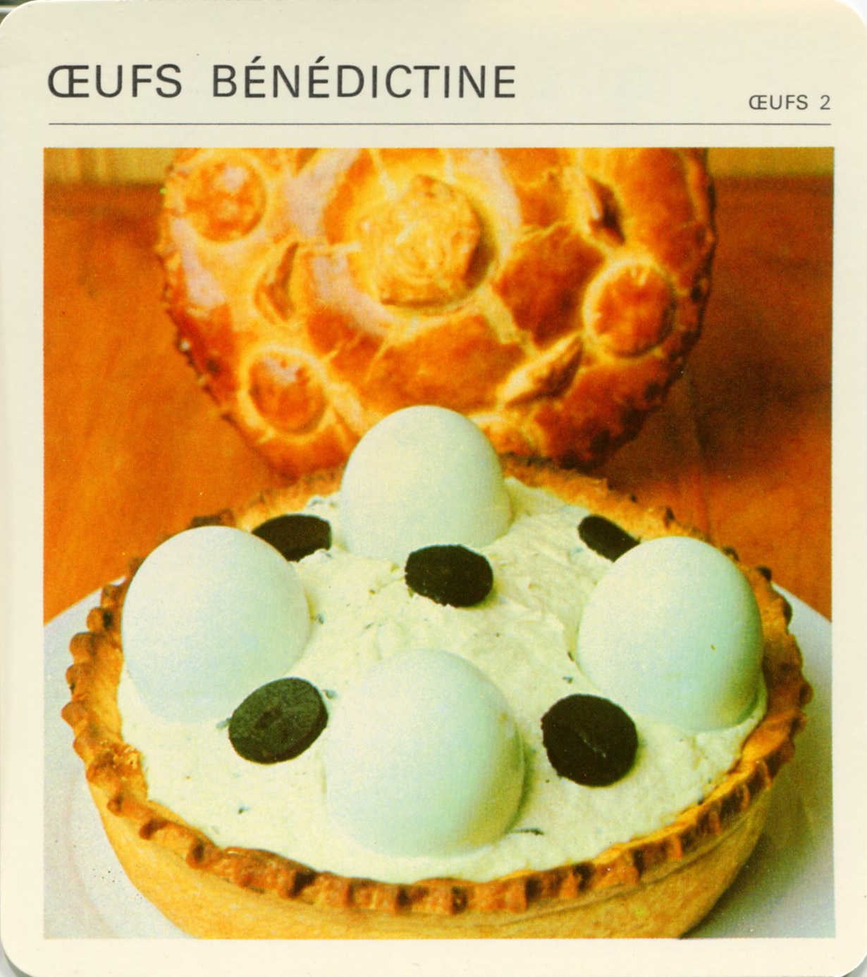 Manuscrit de Œufs Bénédictine