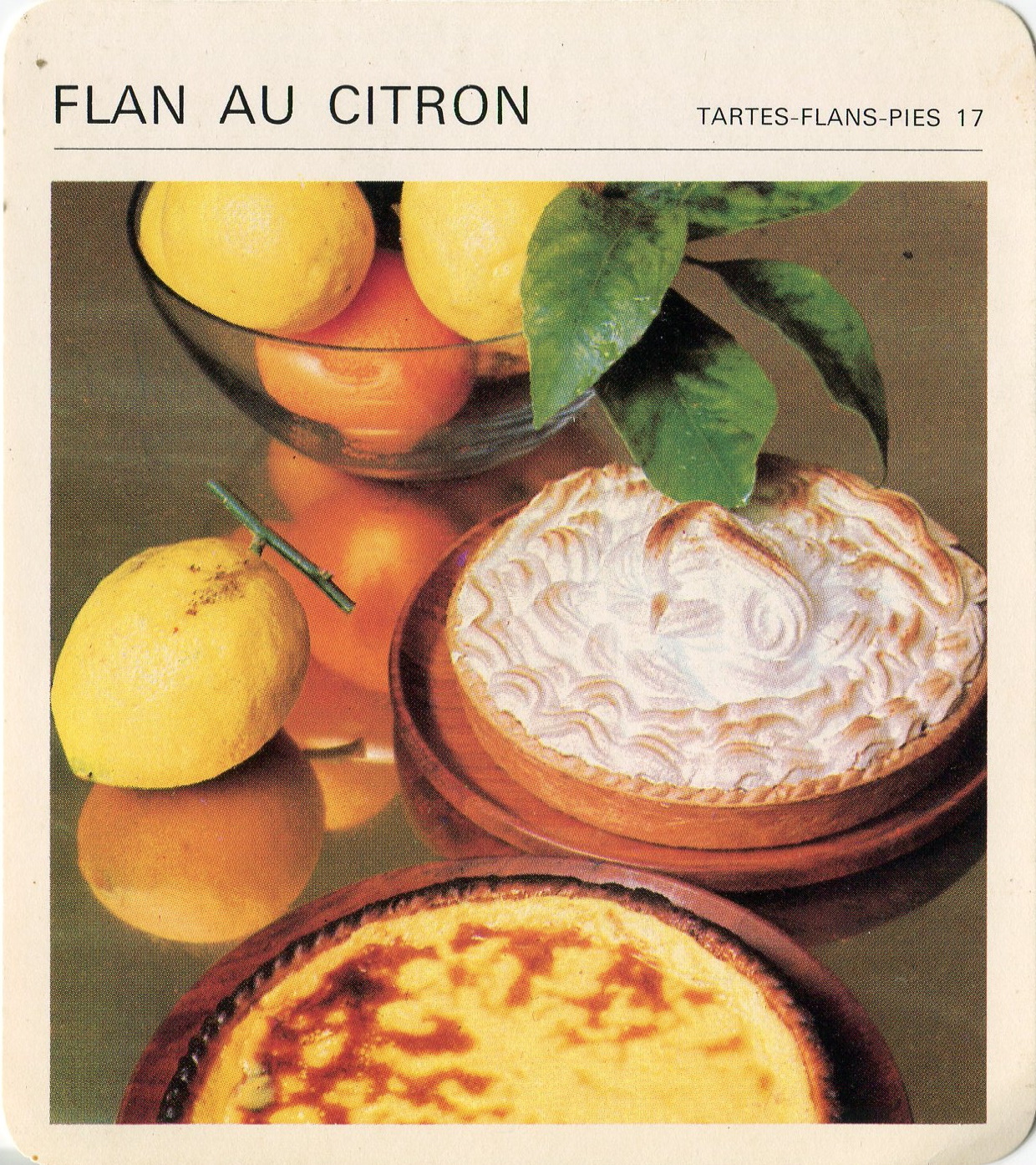 Manuscrit de Flan Au Citron