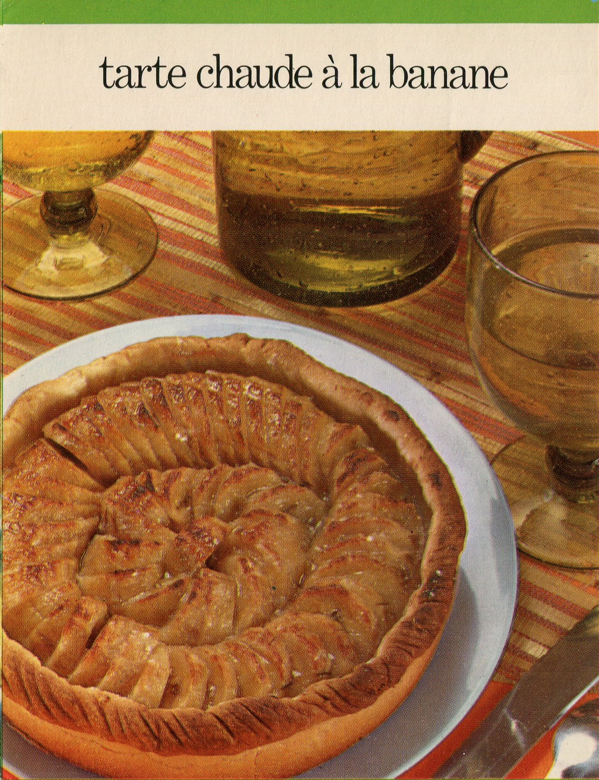 Manuscrit de Tarte Chaude À La Banane