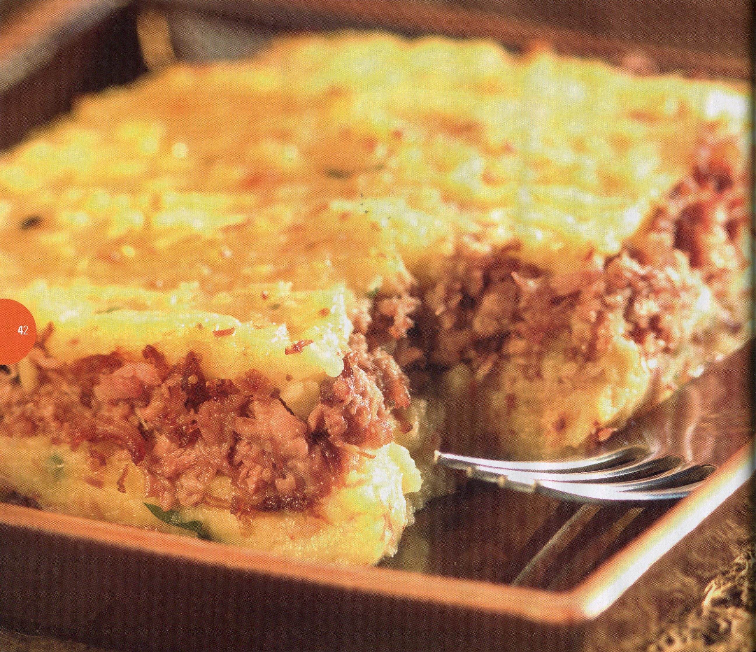 Manuscrit de Parmenteir au confit de canard