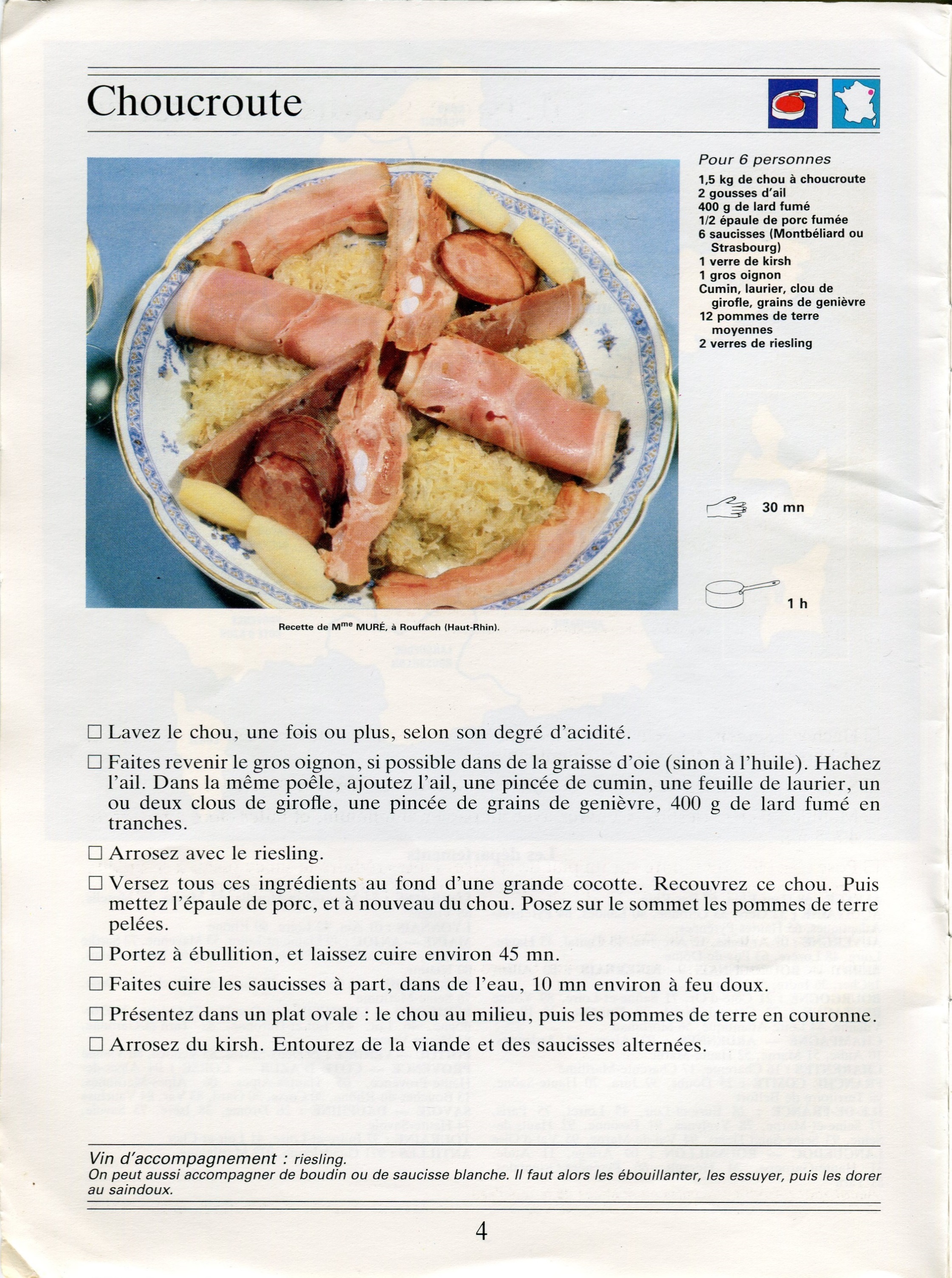 Manuscrit de Choucroute